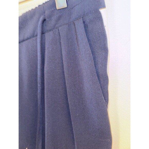 Fourteenth Place Womens Pants Small Blue With White Stripe Pants Cropped - Picture 3 of 7